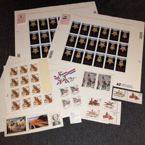 USPS Stamps * (2) Medal of Honor Folios * Kestrel, Christmas, Pledge & More *